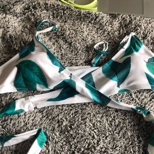 Wrap bikini top
